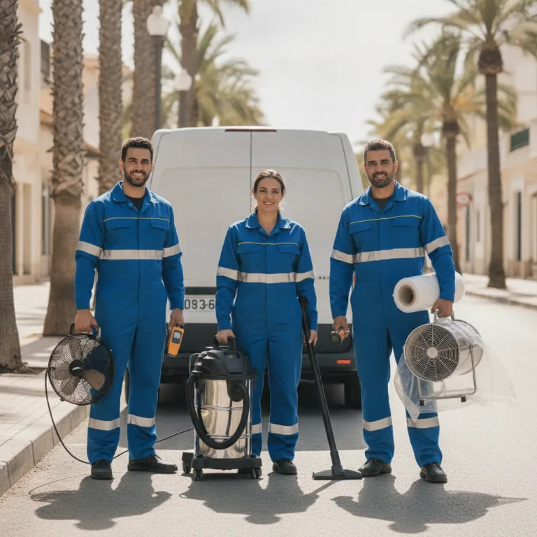 Restauración de Daños Por Agua equipo en Sanlucar de Barrameda